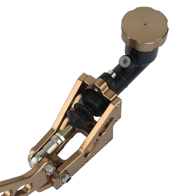 Kyostar Racing E-Brake Hydraulic Drift Hydro E-Brake E Brake Racing Handbrake Long Arm Lever Park Brake (Titanium) - Image 4